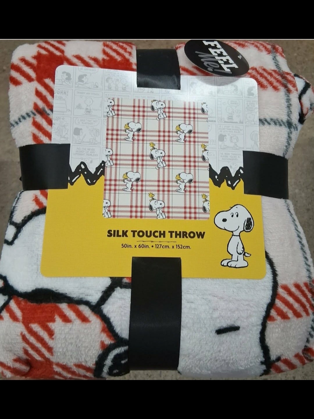 New Peanuts Throw Blanket